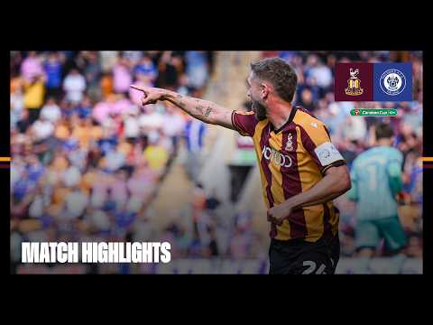 MATCH HIGHLIGHTS: Bradford City v Rochdale — football highlights
