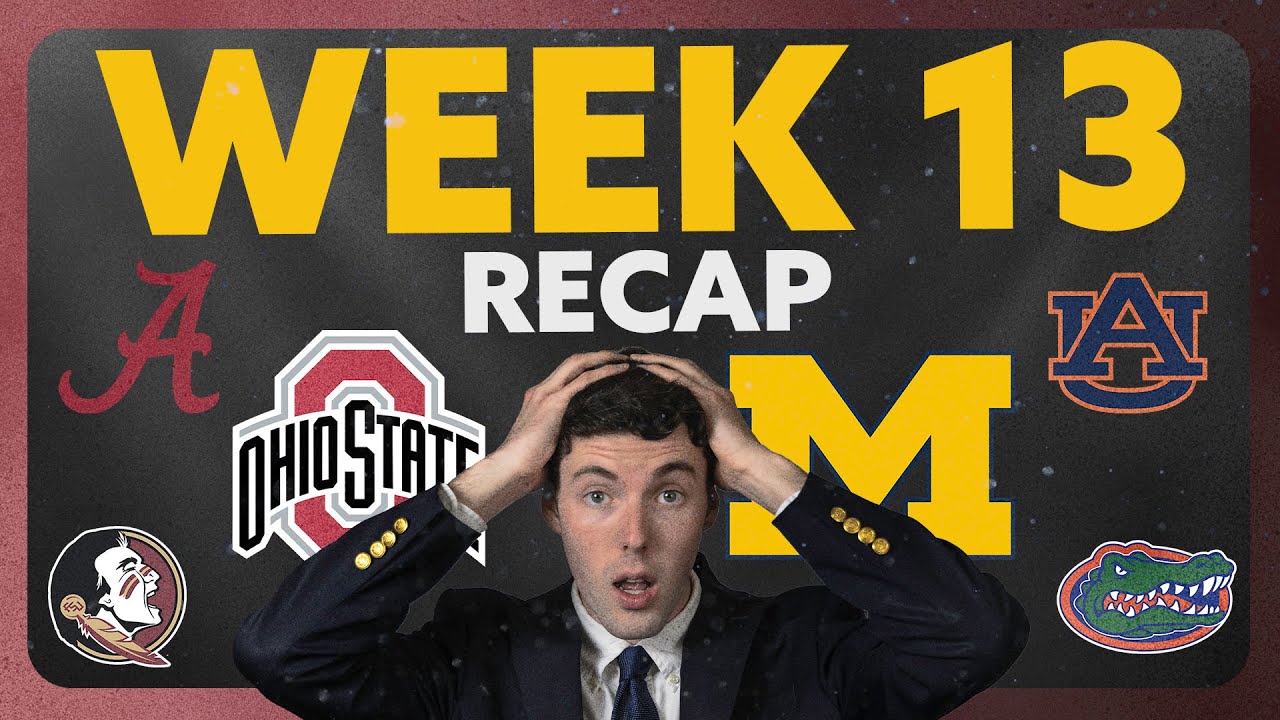 2023 Week 13 College Football Recap YouTube 2023-week-13-college-football-recap-youtube