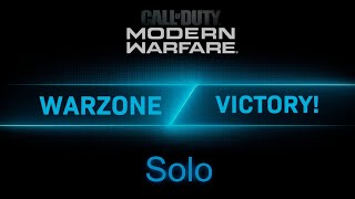 Call of Duty Warzone Solo Win 12 kills (Crossplay)