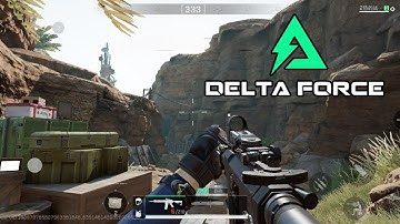 DELTA FORCE MOBILE 💥GAMEPLAY  MAX GRAPHICS 60 FPS #DELTAFORCEMOBILE #DELTAFORCE #WARZONE