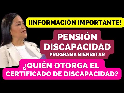 PENSIÓN DISCAPACIDAD ♿?. CERTIFICADO MÉDICO ??. Aquí la información ⚠️⚠️⚠️