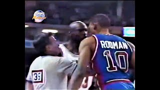 Michael Jordan vs Dennis Rodman - FACE TO FACE!!