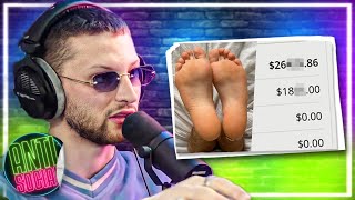 Charlie sold feet pics and made £____