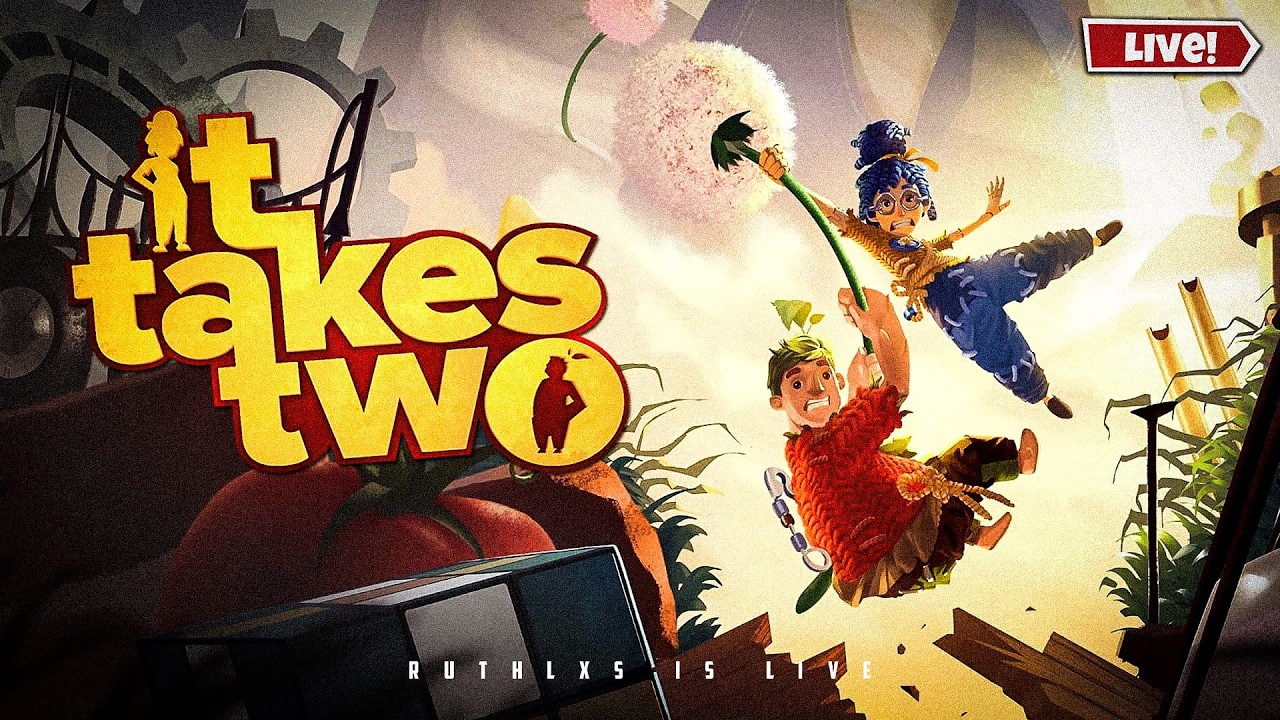 🔴 CAN WE SURVIVE THIS CO-OP CHAOS? | IT TAKES TWO LIVE