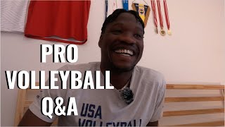 ANSWERING YOUR QUESTIONS | PROFESSIONAL VOLLEYBALL PLAYER Q&A