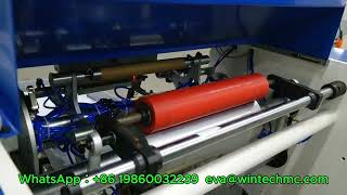 4-Station Automatic PVC Cling Film Rewinding Machine,  Rewinder for Producing More Rolls Every Hour