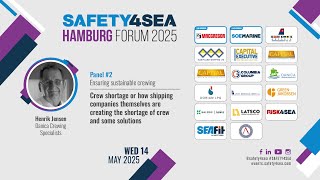 2025 SAFETY4SEA Hamburg Forum, Henrik Jensen, Danica Crewing Specialists, Crew shortage
