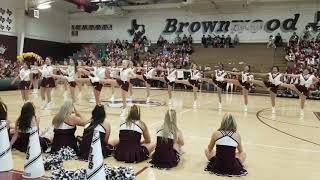 bhs lionettes homecoming pep rally “hands clap” 2018-2019