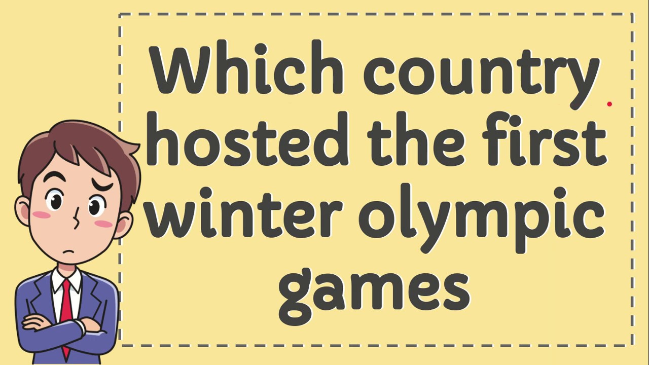 Which country hosted the first winter olympic games