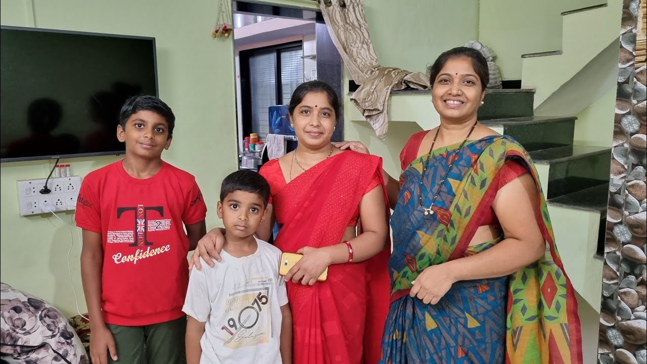 माझी सर्वात लहान बहीण घरी आली..👩‍❤️‍💋‍👩जेवणाचा मेनू काय बनवला..😋