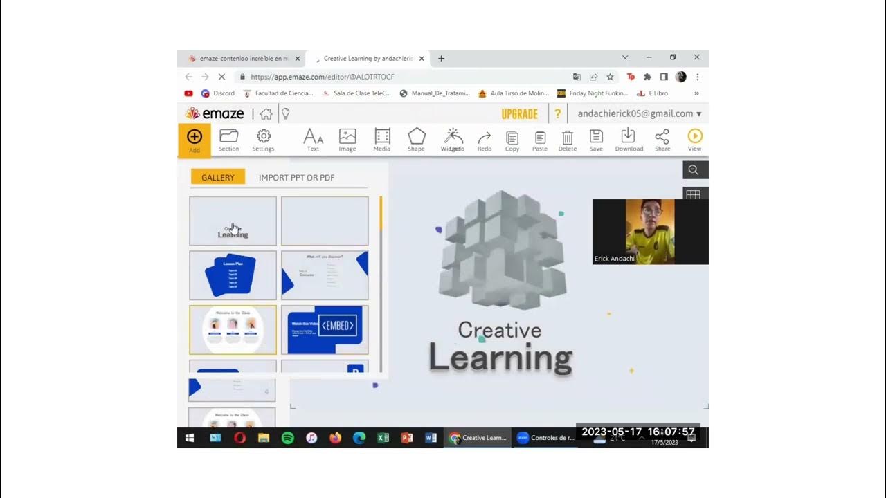 Aprende a utilizar la plataforma de Emaze en unos sencillos pasos ...