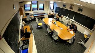Time-Lapse of the MHL's Conference Room During Midterms