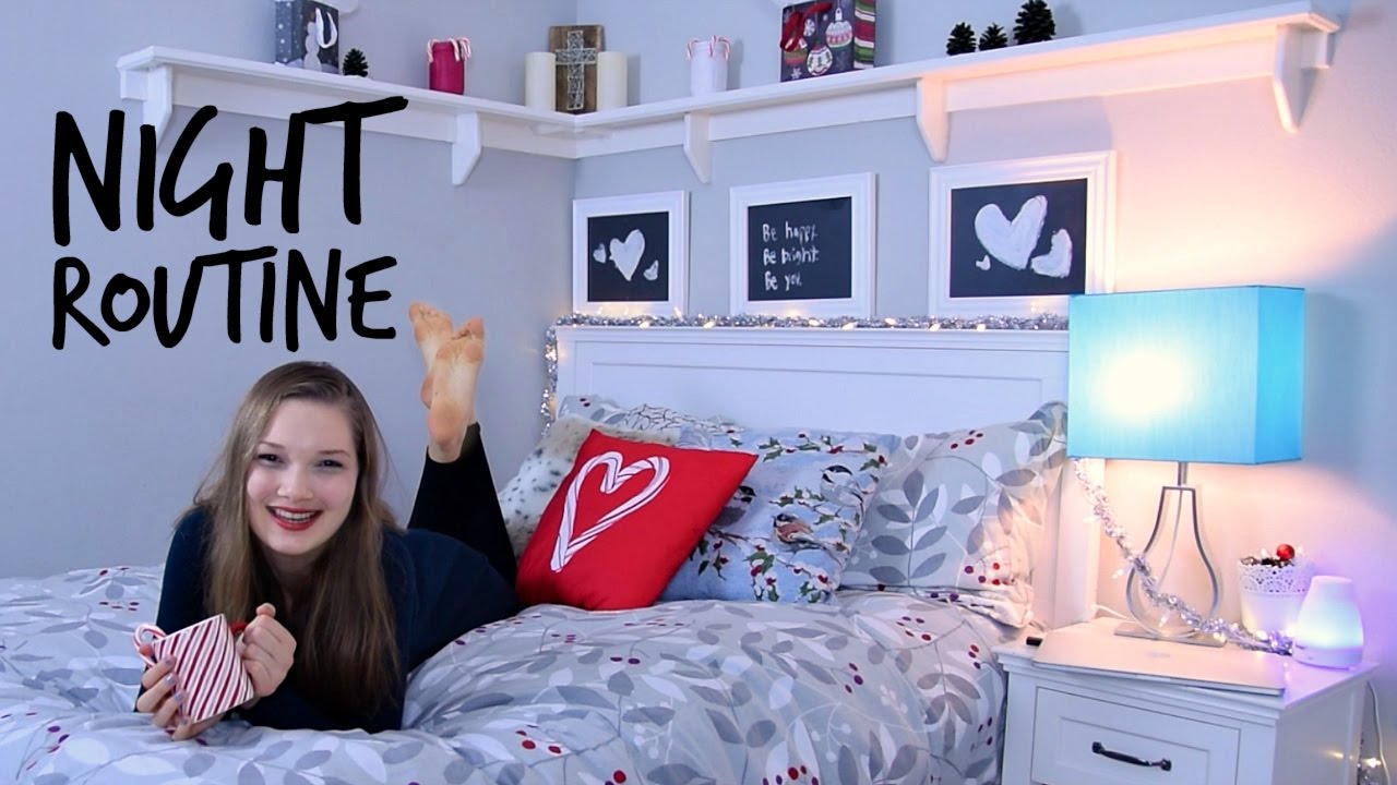 My Winter Night Routine! Christmas Break / Weekend Edition!