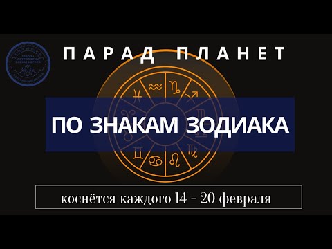 ВЛИЯНИЕ НА ЗНАКИ ЗОДИАКА ПАРАД ПЛАНЕТ В ВОДОЛЕЕ