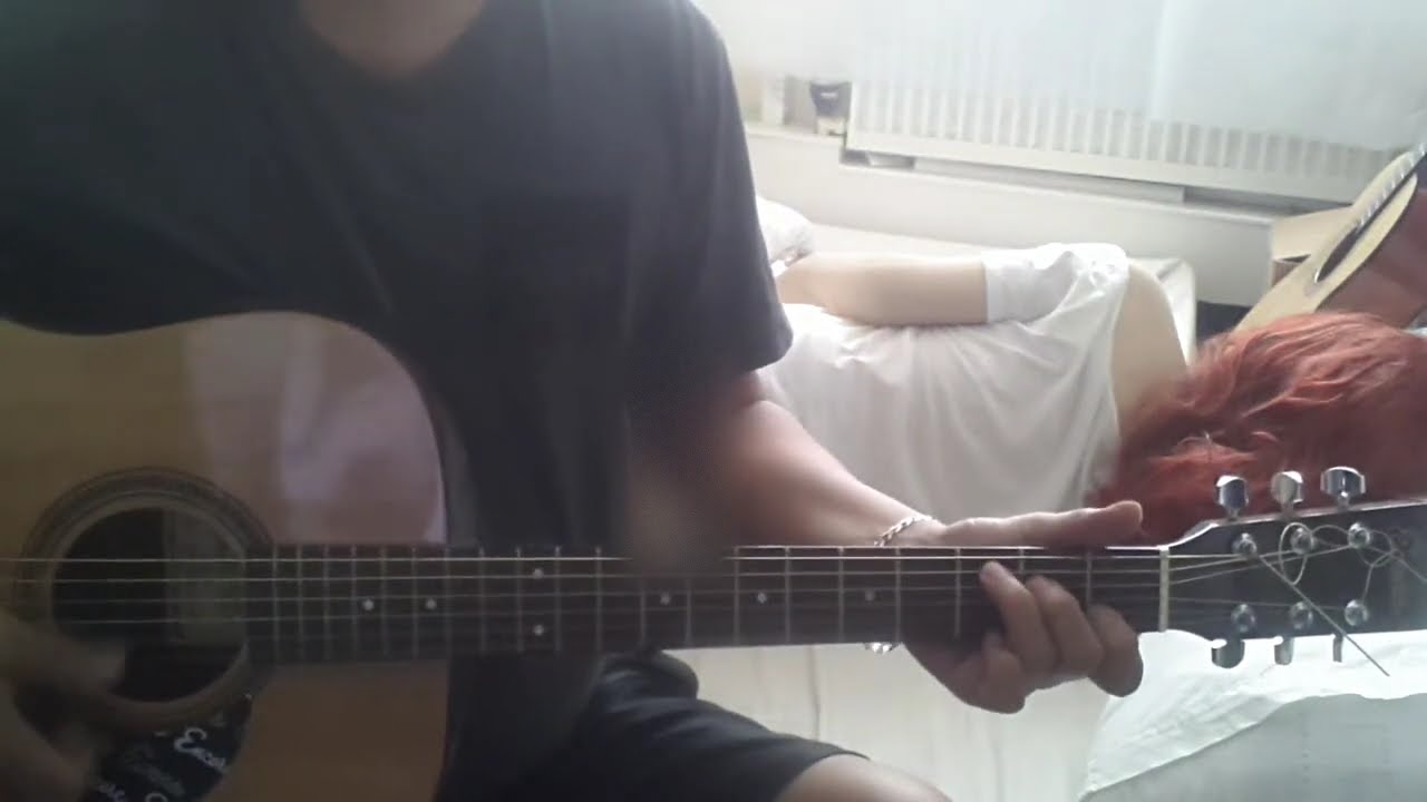 pieces Sum 41 my cover (acoustic) Lyrics below (CC) YouTube