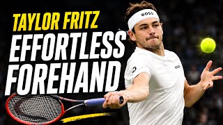 Why Taylor Fritz’s Forehand Looks So Effortless (Full Technique Breakdown)