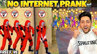 Best No Internet Prank With Green Criminals 😍 - Garena Free Fire screenshot 2