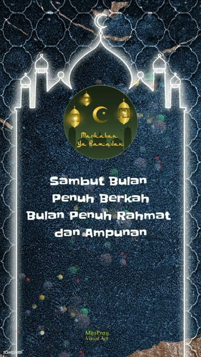Marhaban Yaa Ramadhan | Status WA Ucapan Ramadhan