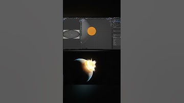 Planetary Collision - Blender 3D timelapse (Tail End Music Video)
