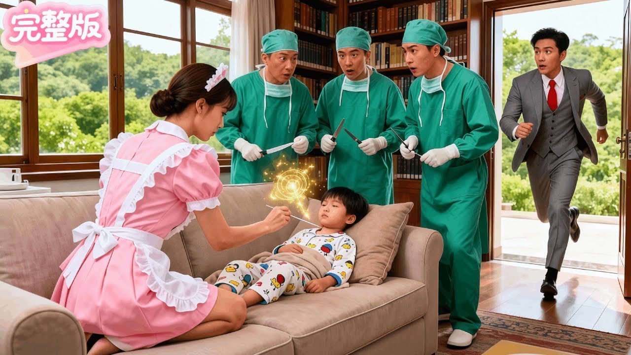 所有醫生都無法完成總裁兒子的高難度手術！不料窮保姆用一根繡花針一秒搞定！原來竟是衆人尋找的隱世鬼醫！總裁當場淪陷！怒砸千億求娶捧在手心寵！#热门短剧 #drama #chinesedrama