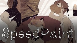 Unknown - Masked Kids [SpeedPaint] - ReSub