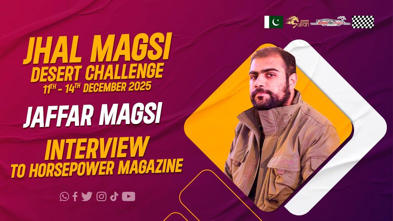 Jaffar Magsi || A-Prepared Category Racer || Interview || Jhal Magsi Desert Challenge 2025