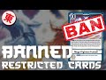 Banned &amp; Restricted List Update