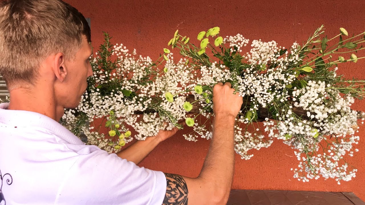 Como fazer arranjo aéreo econômico em tronco  ‹ Art Fleur ›