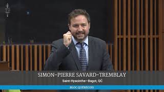 2021-04-13 - Intervention de Simon-Pierre Savard-Tremblay sur l'énoncé économique, PDL C-14