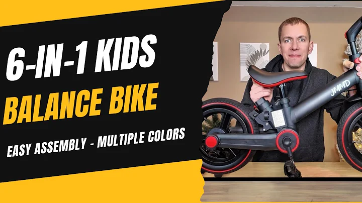JMMD Toddler Bike with Push Handle for Kids Balance Bike - We tried it out.