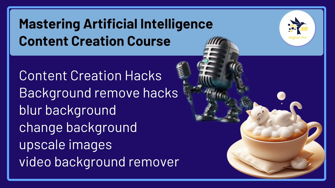 Mastering AI Content Creation: Lecture 13 | Background Removal & Image Editing Hack| video Bg Remove