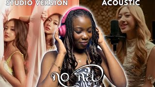 THE VOCALS! No Na - The One (Music Video and Acoustic Version REACTION)