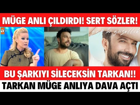 TARKAN'IN YAP Bİ GÜZELLİK ŞARKISINA MÜGE ANLIDAN SERT TEPKİ