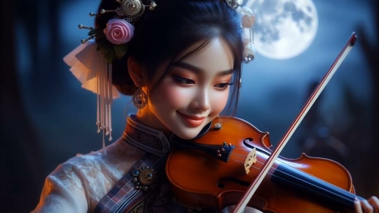 Echoes of Ancient Times | BeautifulWoman Playing the violin 