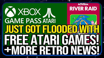 Xbox Game Pass Just Got Flooded With Free Atari Games! + More Retro News!