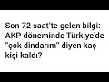 AKP döneminde Türkiye'de ''çok dindarım'' diyen kaç kişi kaldı Ertuğrul Özkök