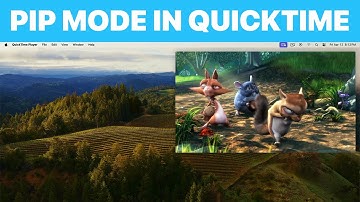 How to Enable / Disable Picture in Picture [PIP Mode] in QuickTime Player on Mac (Tutorial)