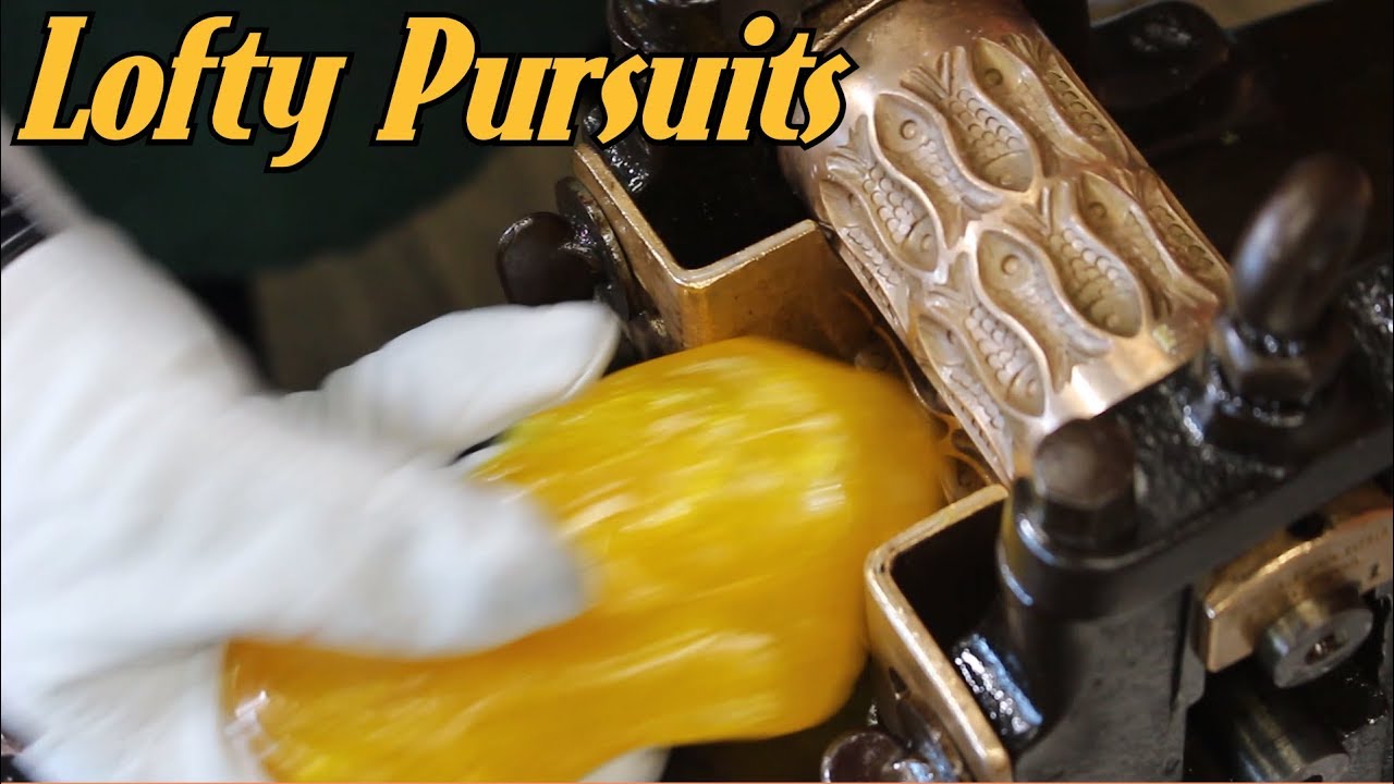 #102 Making Babel Fish hard candy for Towel Day 2019