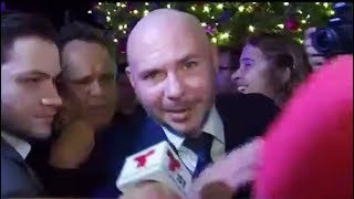 Pitbull Interview in Little Havana / Pitbull Entrevista en La Pequeña Habana (2)