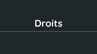 M1101 - CM 10 - Linux - Droits