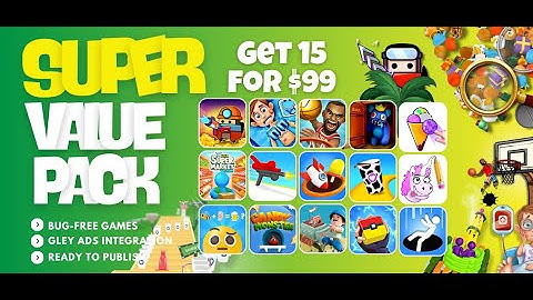 Super Value Pack Top 15 Trending Game Unity Source Code - Get Unity Code