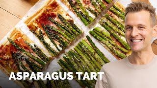 Asparagus Tart | An easy spring recipe to bake!