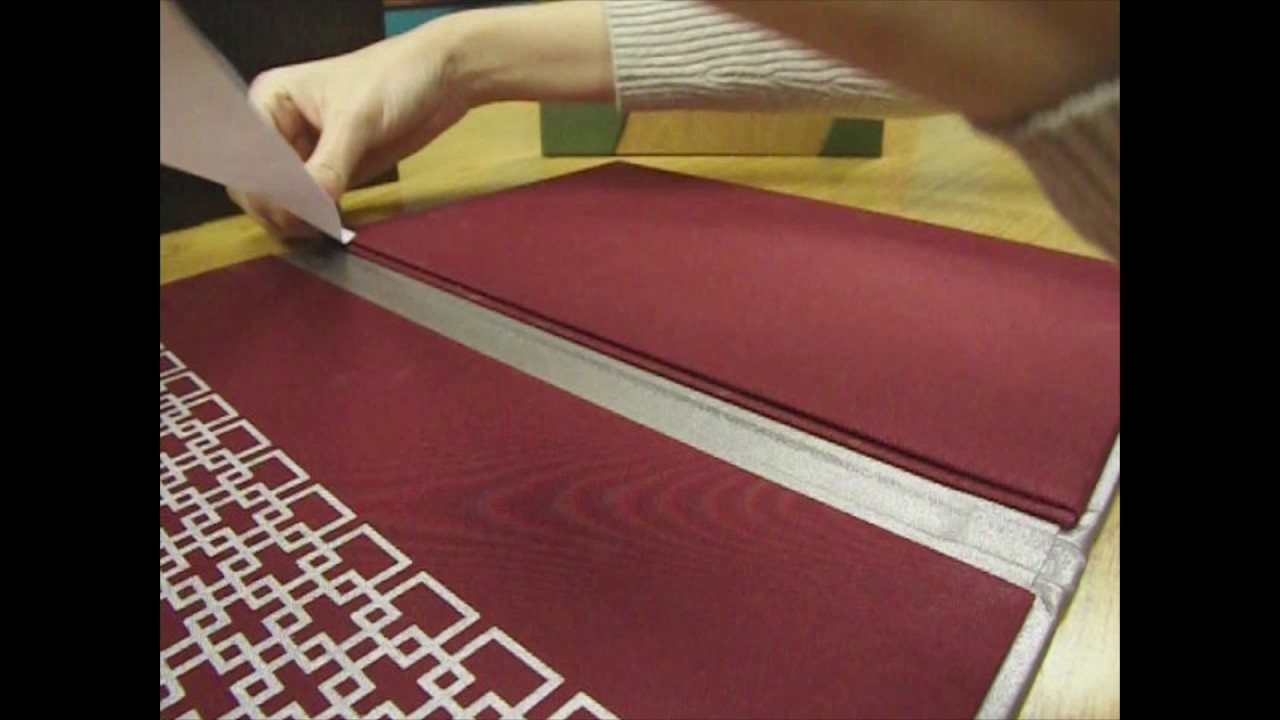 Menu Covers: Taylor Binding Option for Menu Inserts