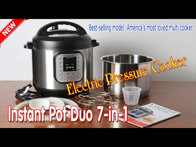 Best Buy: Instant Pot Duo 8 Quart 7-in-1 Multi-Use Pressure Cooker  Black/Stainless Steel IP-DUO80