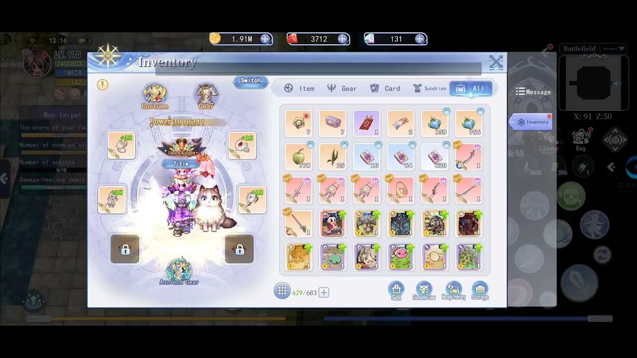 The Ragnarok Assassin/Shadow Cross Dagger+Shield PvP