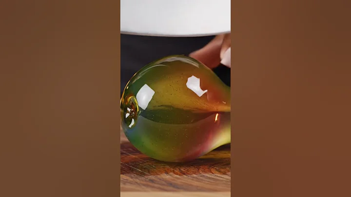 Cutting Glass Fruit Pear 🍐 SMR #ai #aiart #asmrsounds #asmr #aiasmr #satisfyingvideo #trend