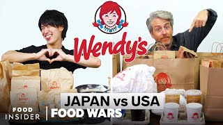 US vs Japan Wendy’s | Food Wars