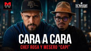 Chef Rosa vs Mesero “Capi” Se dicen de todo por servicio de RESTAURANTE 