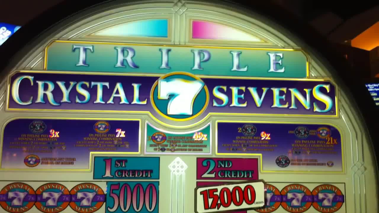 Butterfly Sevens - Crystal Sevens - Old School High Limit Slot Play