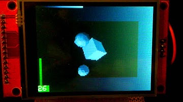 STM32 and ILI9341 with tiny 3D engine